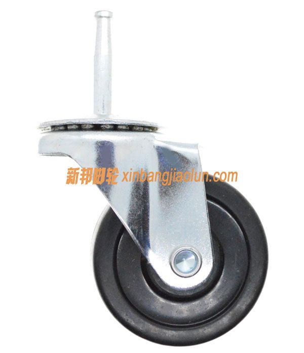 2.5寸插杆黑色橡胶