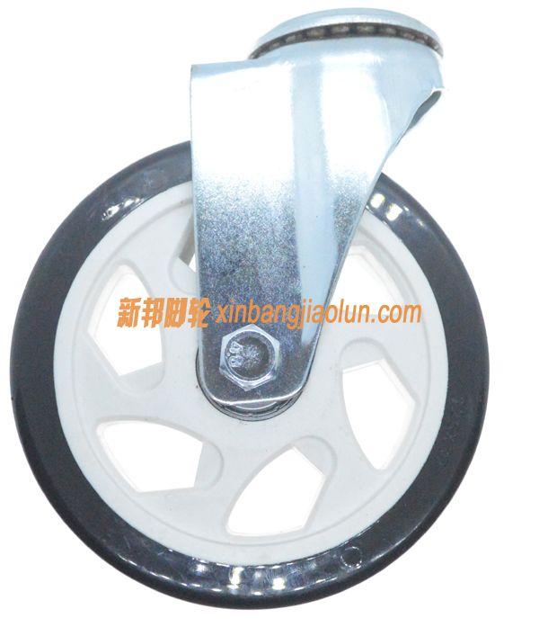 5寸孔顶黑色pu